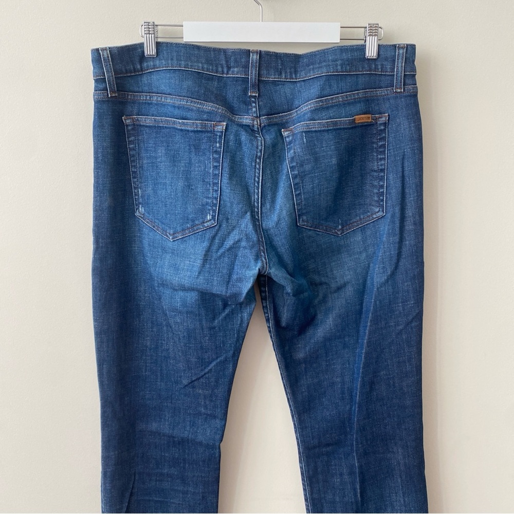 Joe's Jeans The Brixton Dark Blue Slim Men's Jeans Size 36 Distressed - Picture 7 of 9